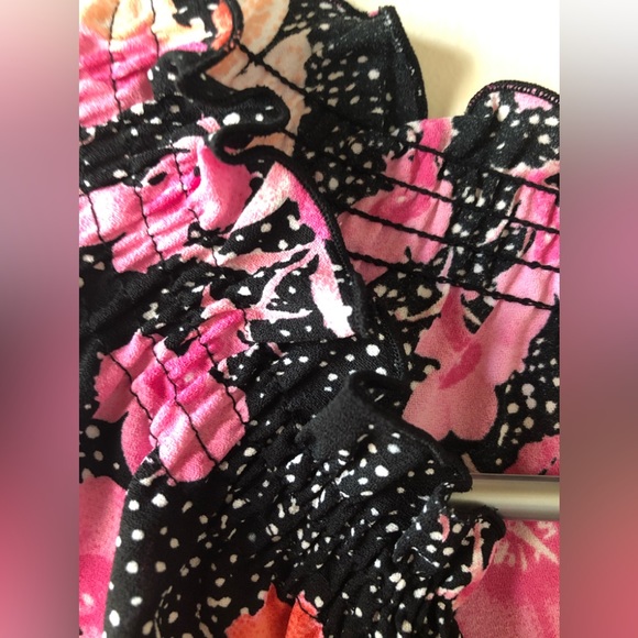 CHARTER CLUB Womens Cold Shoulder Loose Tunic Style Blouse Size Medium - Picture 9 of 12